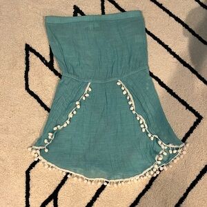 Francesca’s Turquoise Swimsuit Cover.